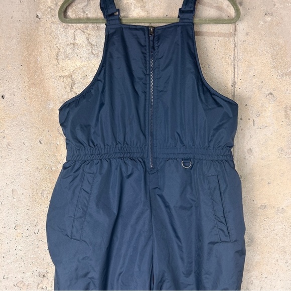 Extreme outfitters navy blue polyester snow bibs size 18 boys - Picture 3 of 8